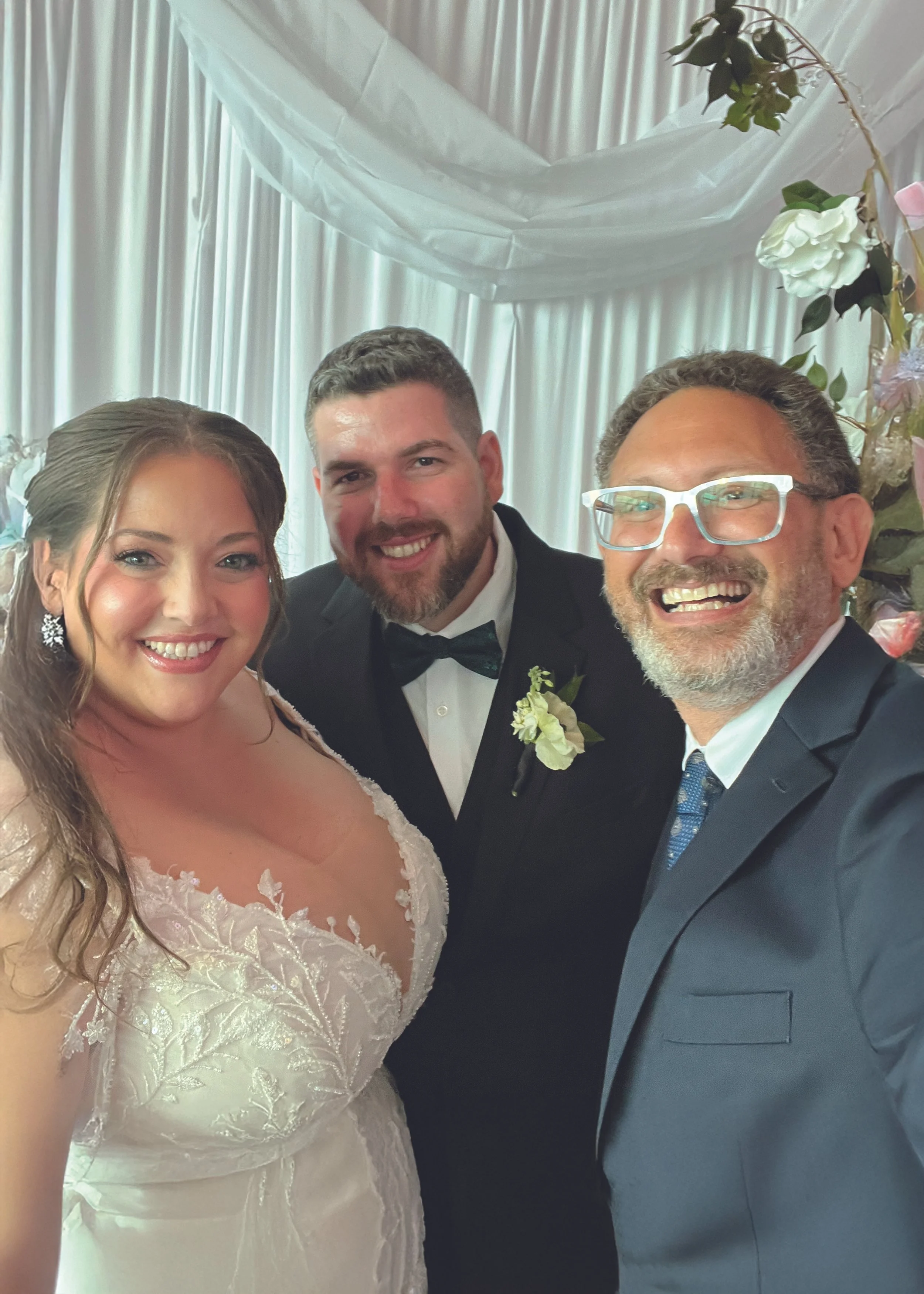 (6/20/26) The New York Beer Project Orlando was a great venue to bring these two love-birds together under the chuppah as husband and wife. Their "I do!" moment was perfect, surrounded by family, friends, and their fur-baby, Camden.