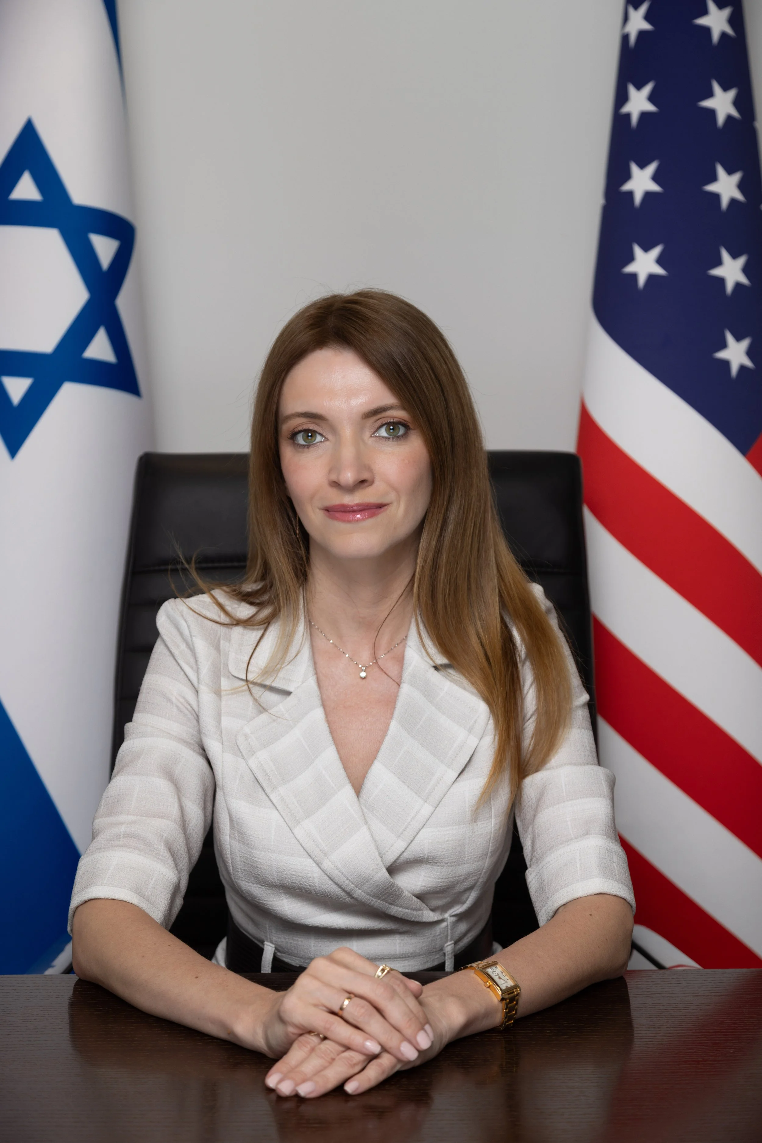 Official Portrait Session: Deputy Consul General of Israel Yulia Rachinsky-Spivakov