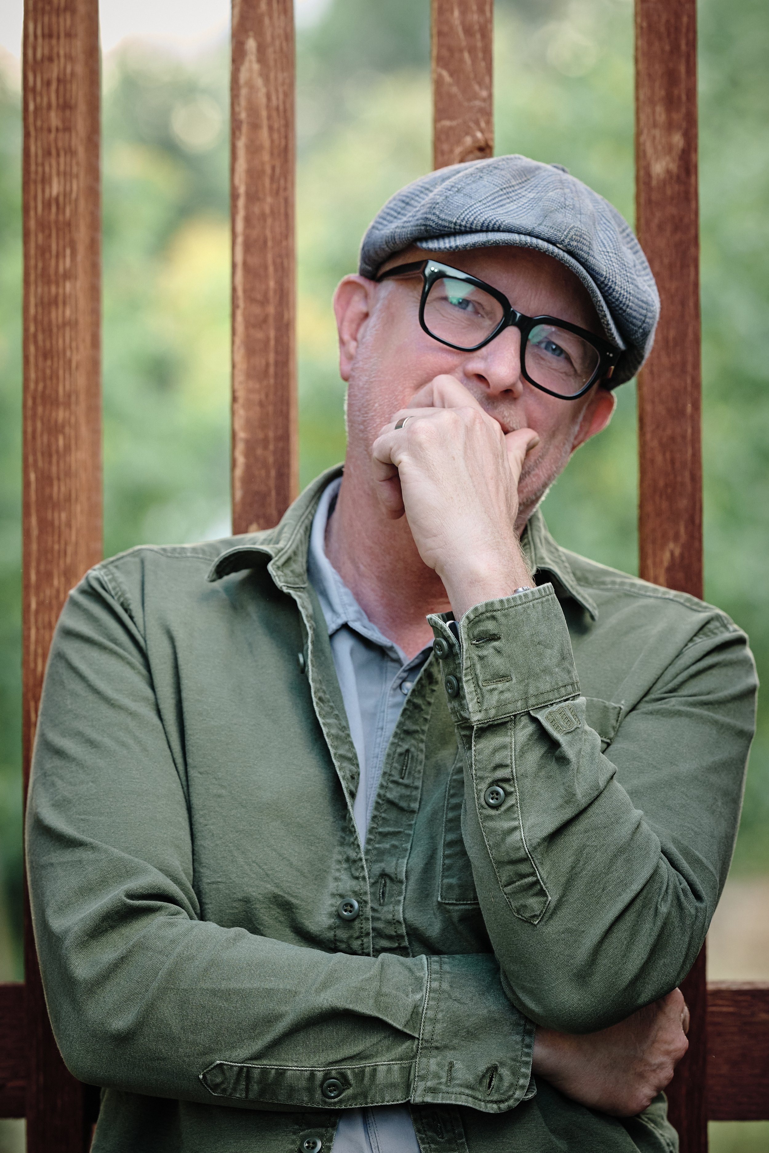 Self portrait of photographer Mat Bobby