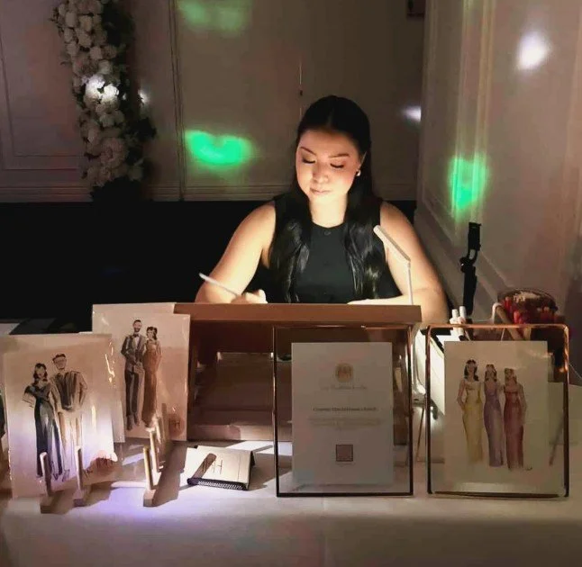 Sydney live painter Illustrations by Hieu