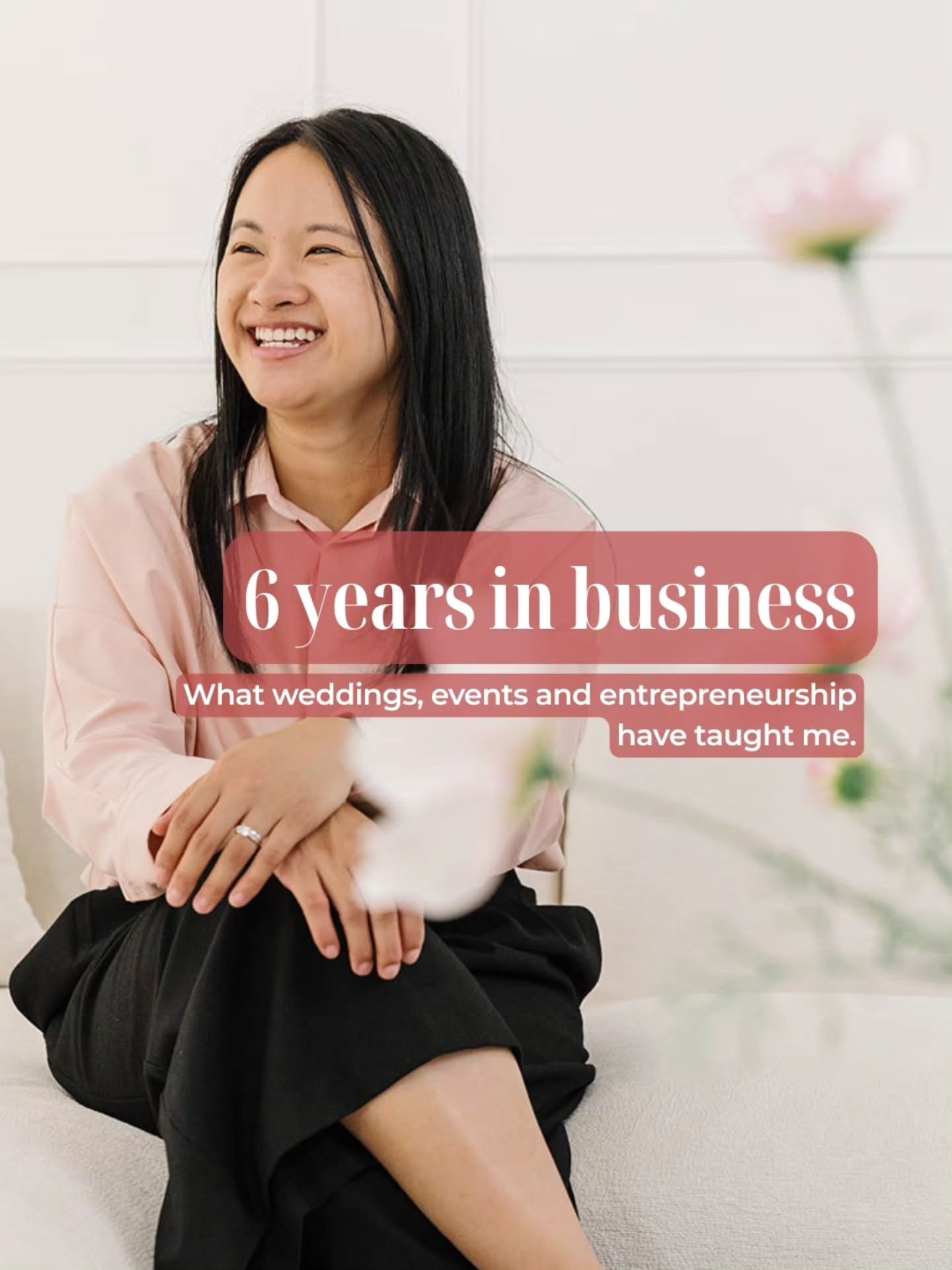 6 years ago, I thought building a wedding and event business meant doing everything myself.

I have so much to say about my journey, but in a nutshell&hellip;

Over time, weddings, events, entrepreneurship, and the people around me taught me otherwis