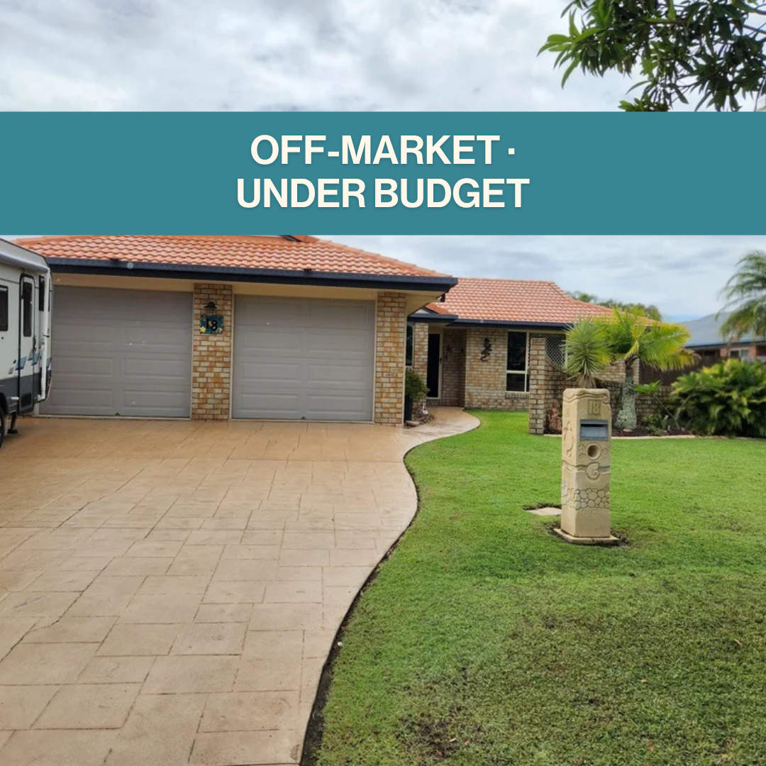 First home purchase off-market in Currimundi Sunshine Coast, secured under budget