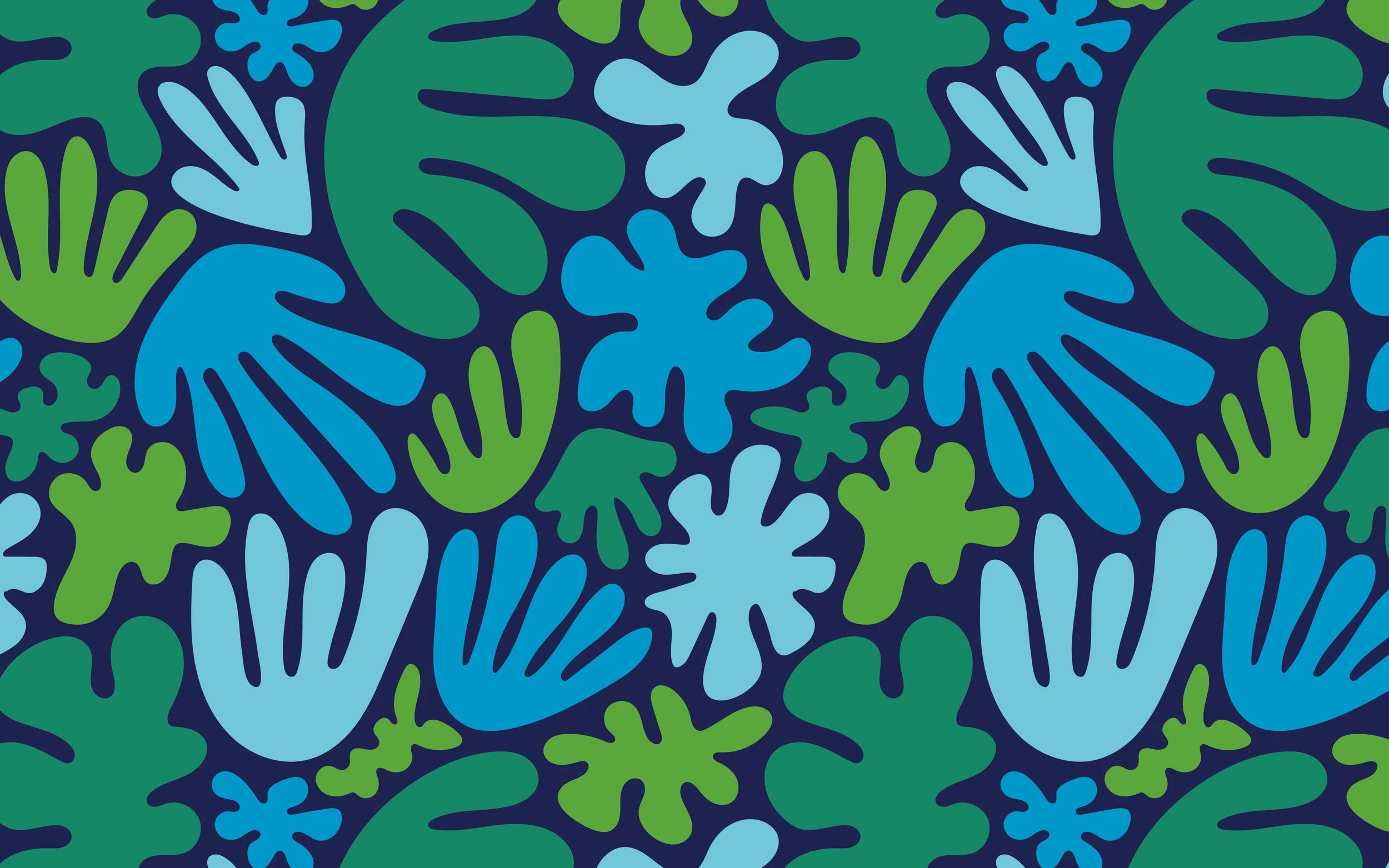 Nature Blobs from Misc Patterns