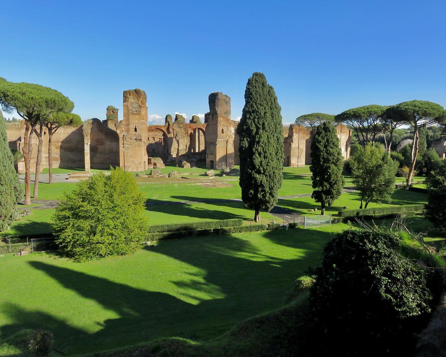 The Baths of Caracalla (Terme di Caracalla), Rome.

A visit to these ancient Roman public baths gives an incredible insight into the way ancient Roman people used their leisure time (otium). It also shows their avant-garde skills as hydraulic enginee