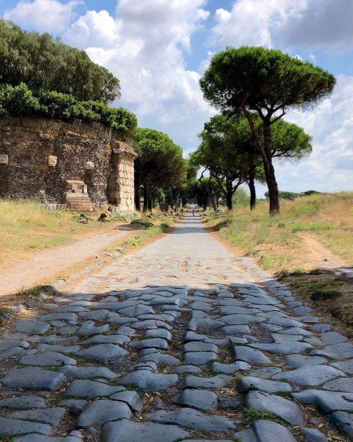 Via Appia Antica, Rome.

On this beautiful Summer Solstice Day of 2022, let&rsquo;s stroll together on the Old Appian Way, the most ancient paved road in the world.

Built in 312 BC, it linked Roma to Brundisium (today Brindisi, 650 Km to the south) 