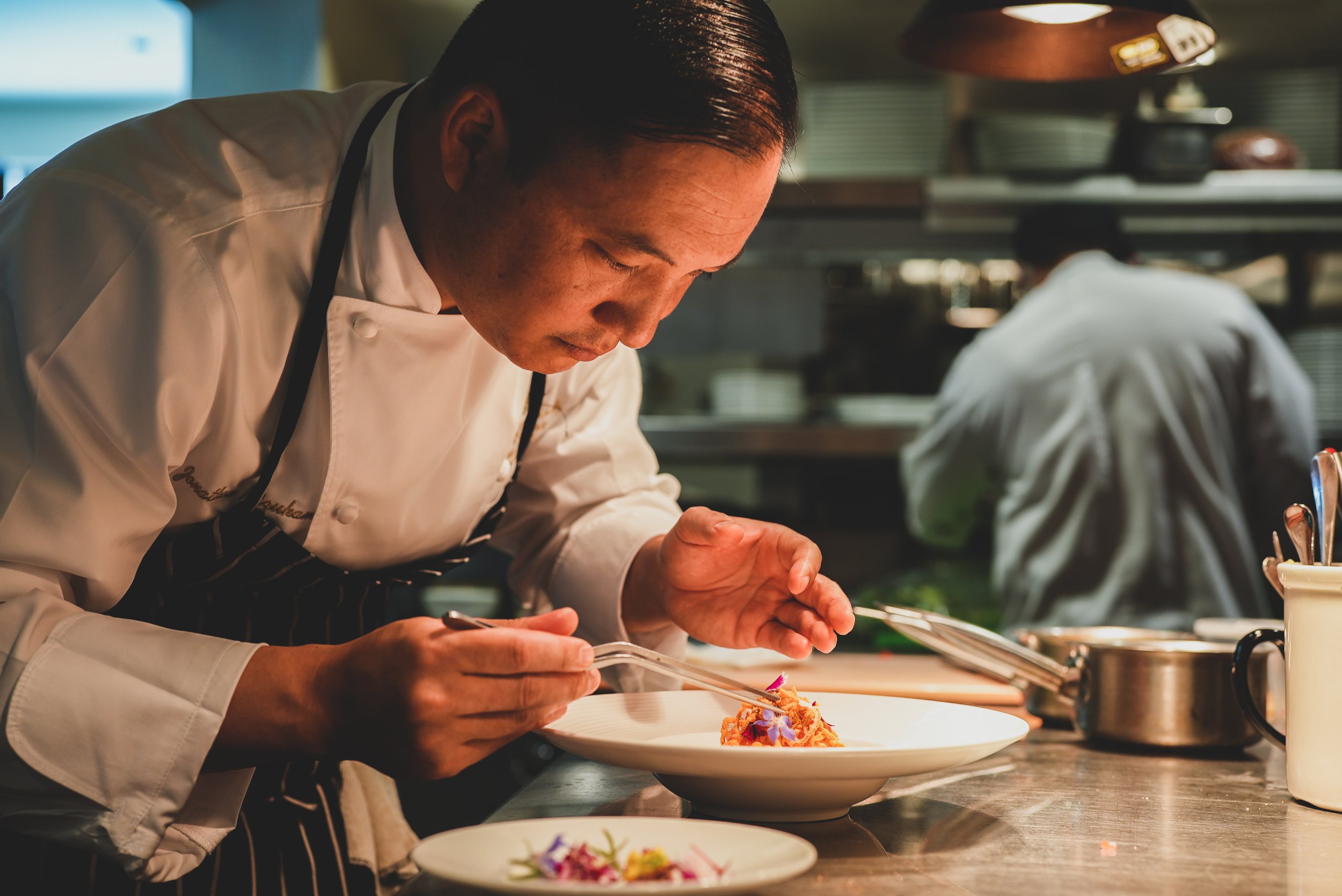  Executive chef Jonathan Mizukami is inspired by flavors and seasonality.    Photos courtesy The Kahala Hotel &amp; Resort  