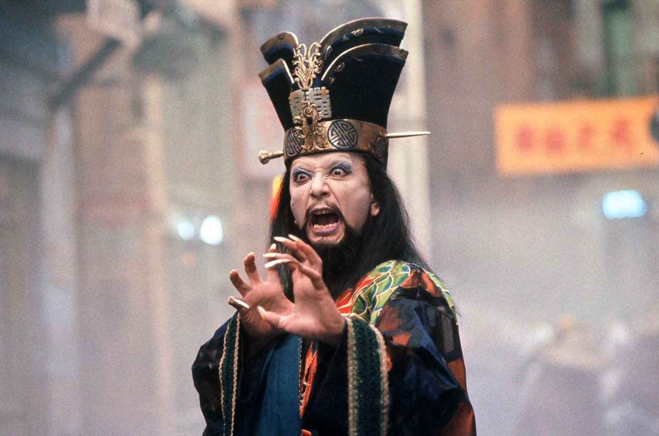  Hong as sorcerer Lo Pan in  Big Trouble In Little China  ( photo courtesy 20th Century Fox ).  