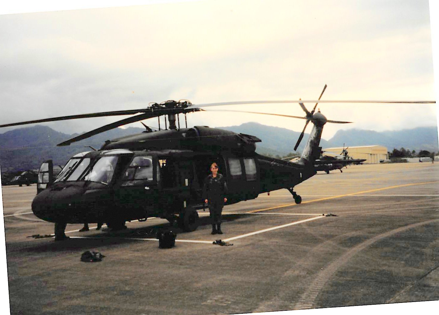  Prior to starting Wilson Care Group, the company president served in the National Guard ( photos courtesy Shelley Wilson ).  