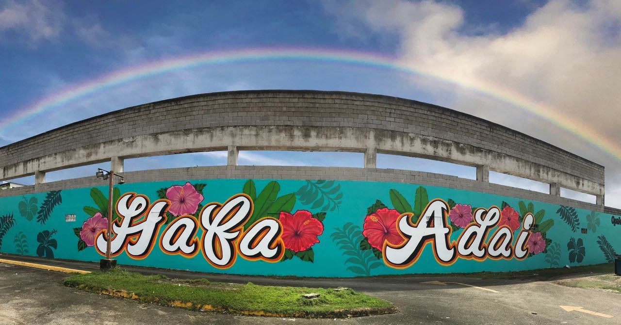  Opake (Guam 2017)  Photos courtesy POW! WOW! Hawai‘i  