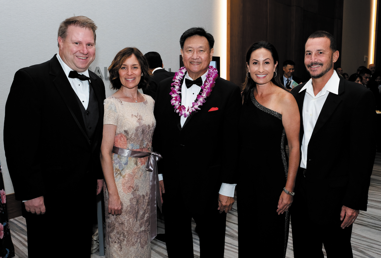   Robert van Tassell, Michelle van Tassell, Lance Tanaka, Trini Kaopuiki Clark, Sean Clark   