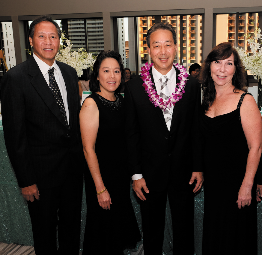   Dennis Huang, Rena Huang, Creighton Liu, Christine Ohashi   