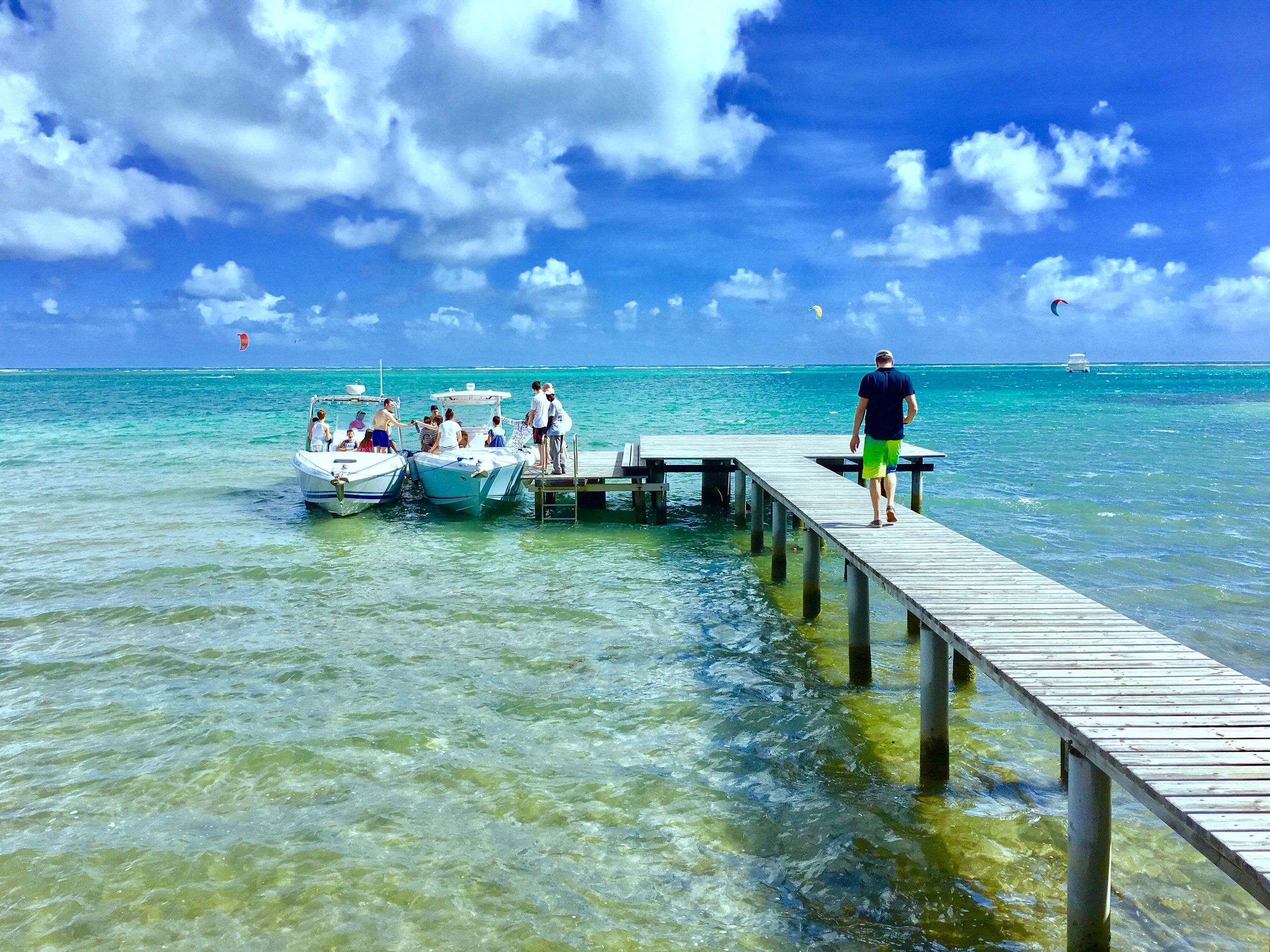  Boating and other sea activities are pleasurable past times in the French West indies ( photo courtesy Le Domaine des Fonds Blancs).  