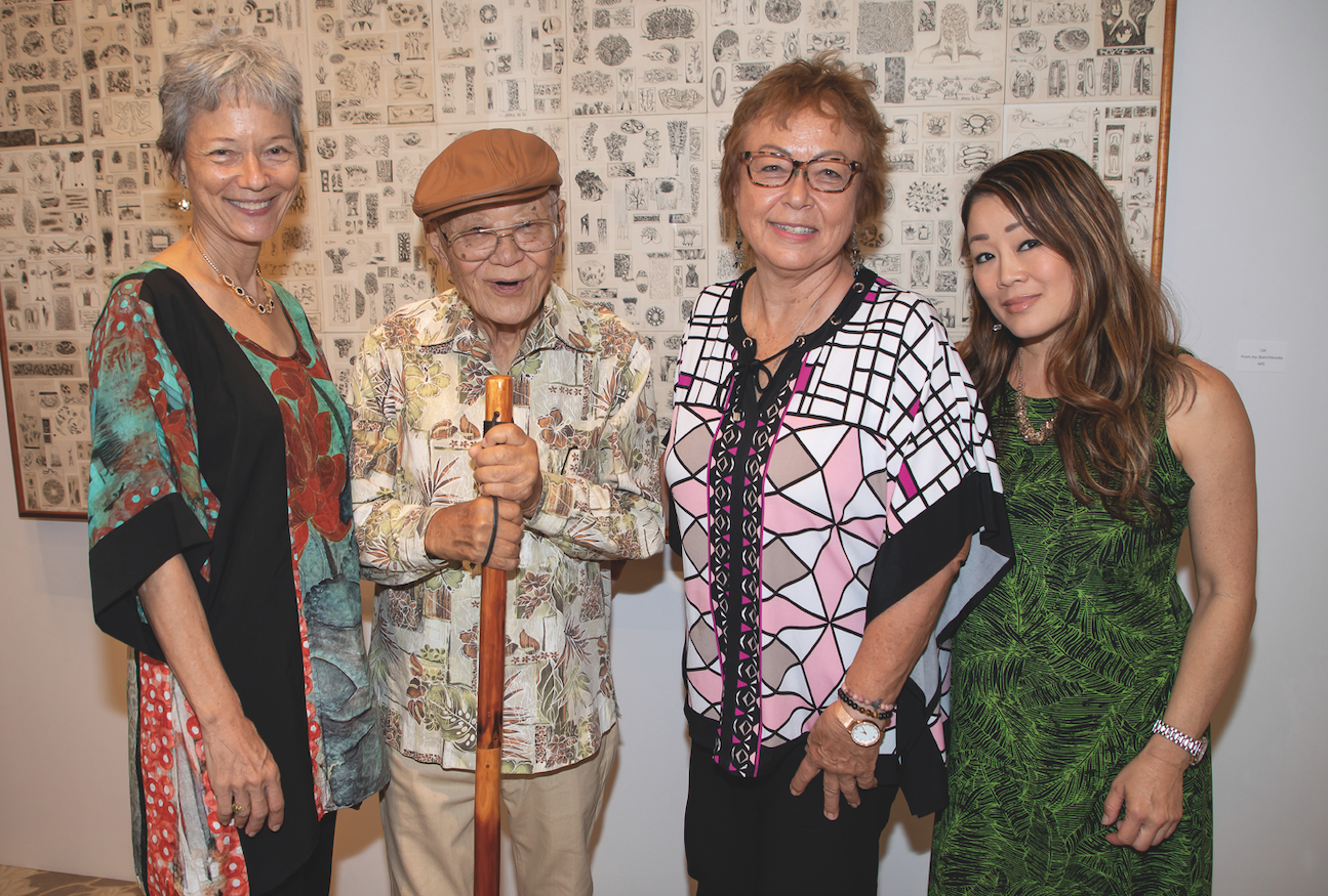 Leslie Hayashi, Fred Abe, Florence Hayashi, Tina Fukumoto