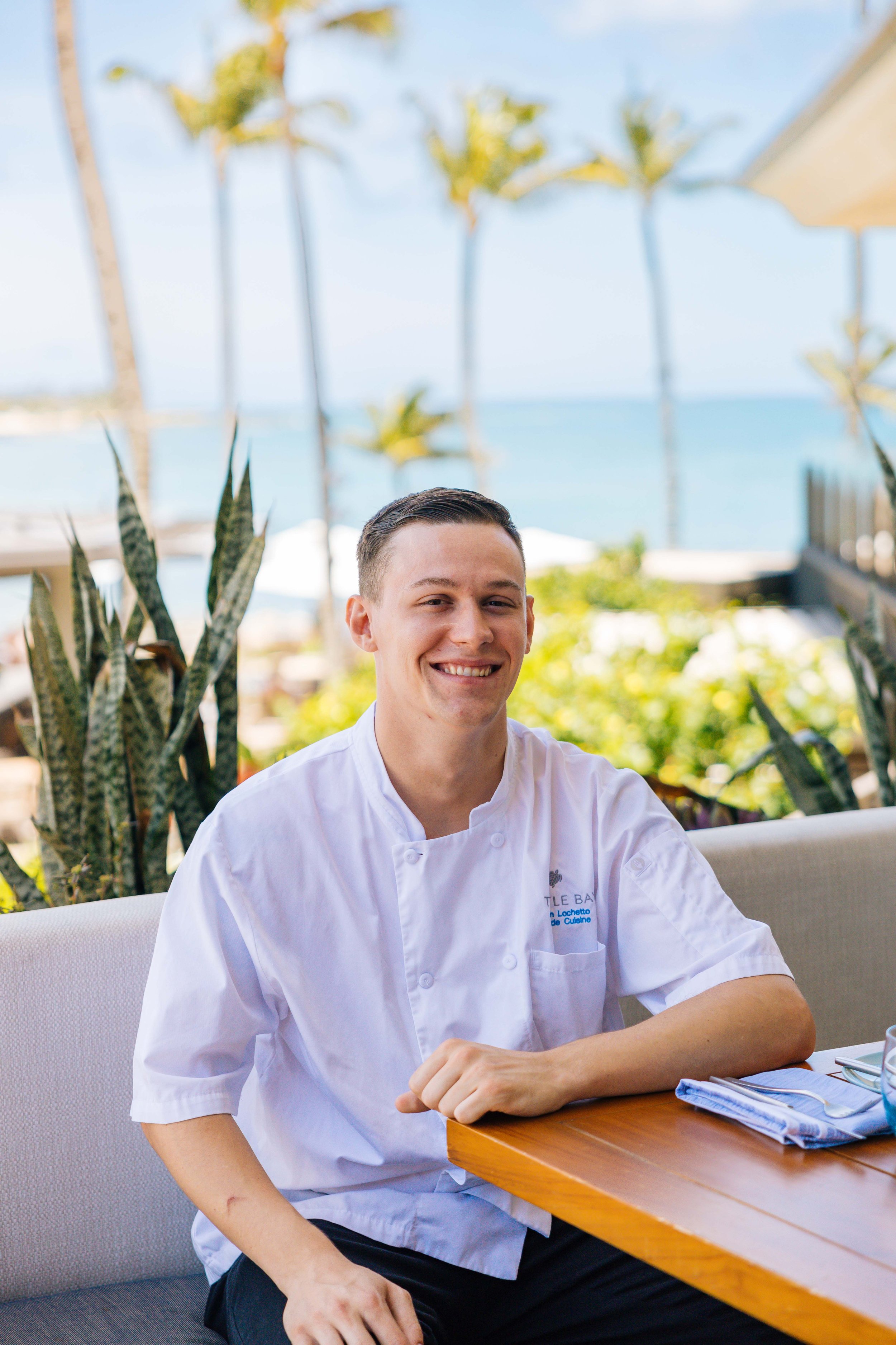  Chef de Cuisine&nbsp;William Lochetto.  Photo courtesy&nbsp;Turtle Bay Resort  