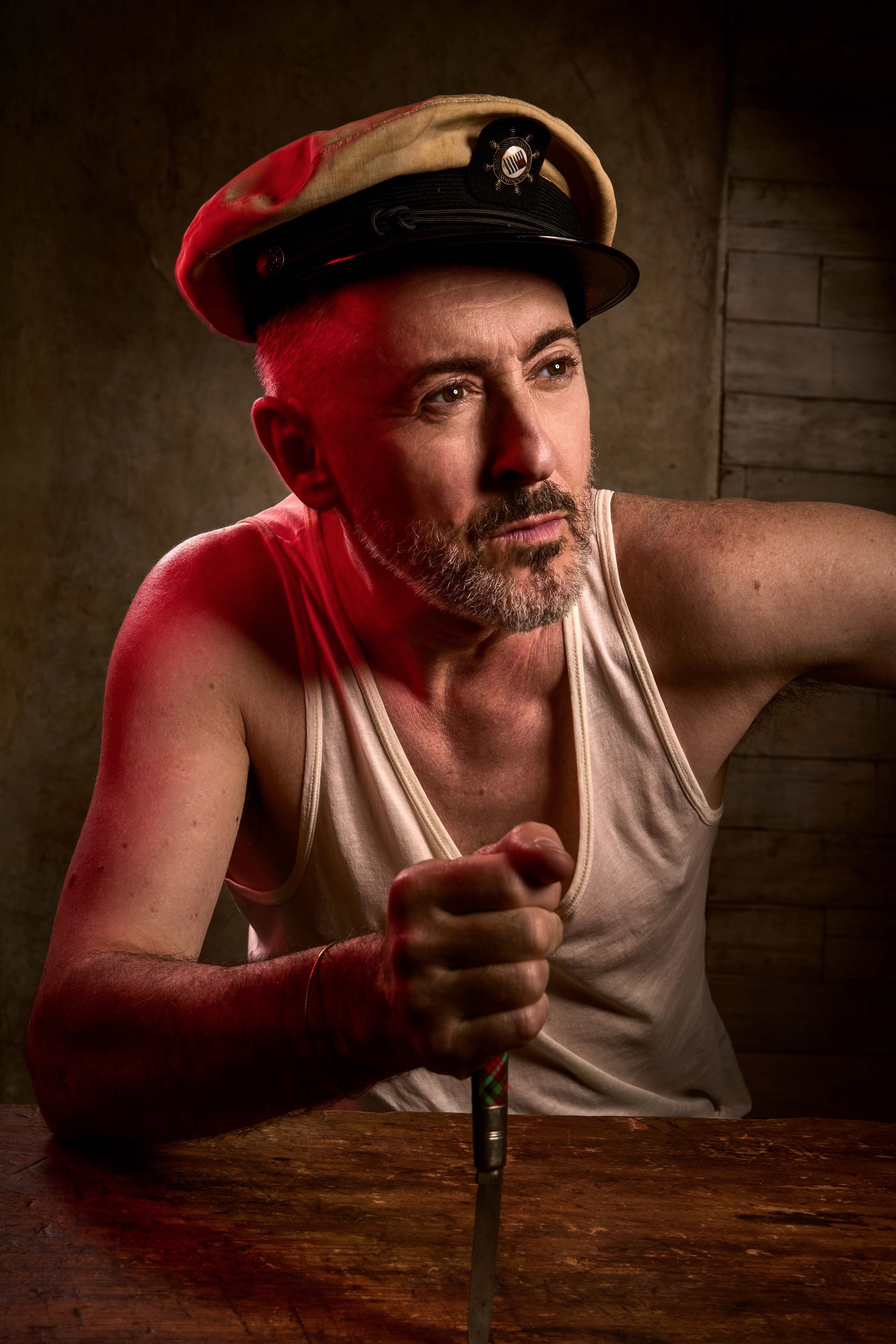  Known for his playful and eclectic spirit, Alan Cumming brings his new cabaret show “Alan Cumming Is Not Acting His Age” to Hawaii Theatre Oct. 21.    Photos by MARK SHAW; Stylist: CYNTHIA ALTORISO; Hair and makeup: DAMIAN MONZILLO  