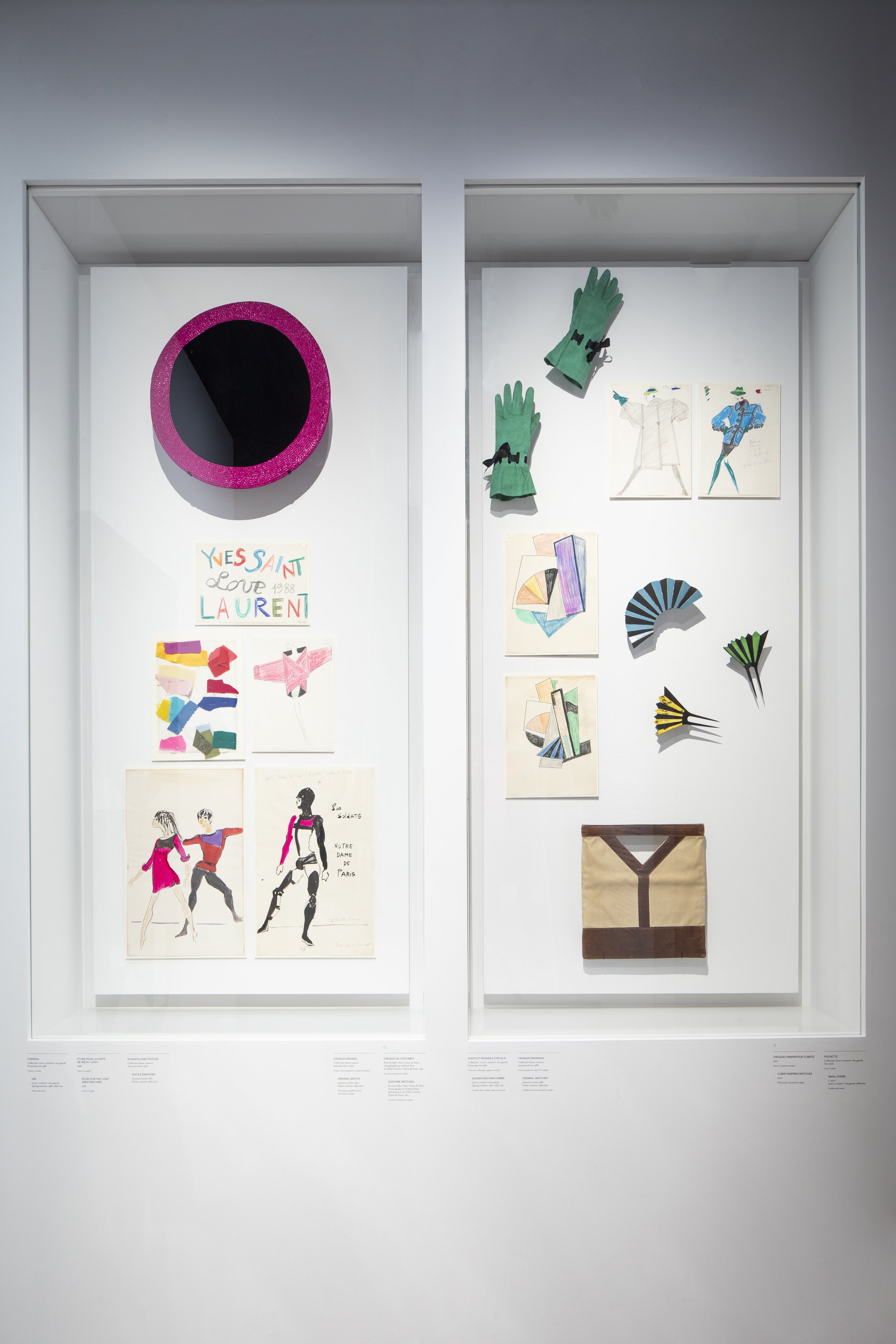  ”Yves Saint Laurent Formes: Décors et œuvres de Claudia Wieser”   Photo ©Thibaut Voisin, courtesy Musée Yves Saint Laurent Paris  