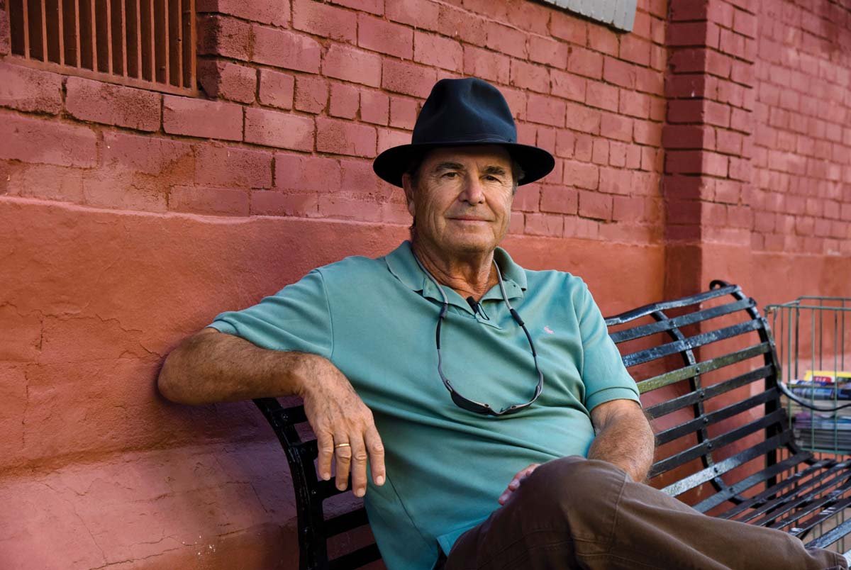  Author Paul Theroux’s lifetime of travel, encountering diverse characters in various places, has provided him with a deep wellspring of inspiration and detail for his work.   Courtesy photo by Steve McCurry  