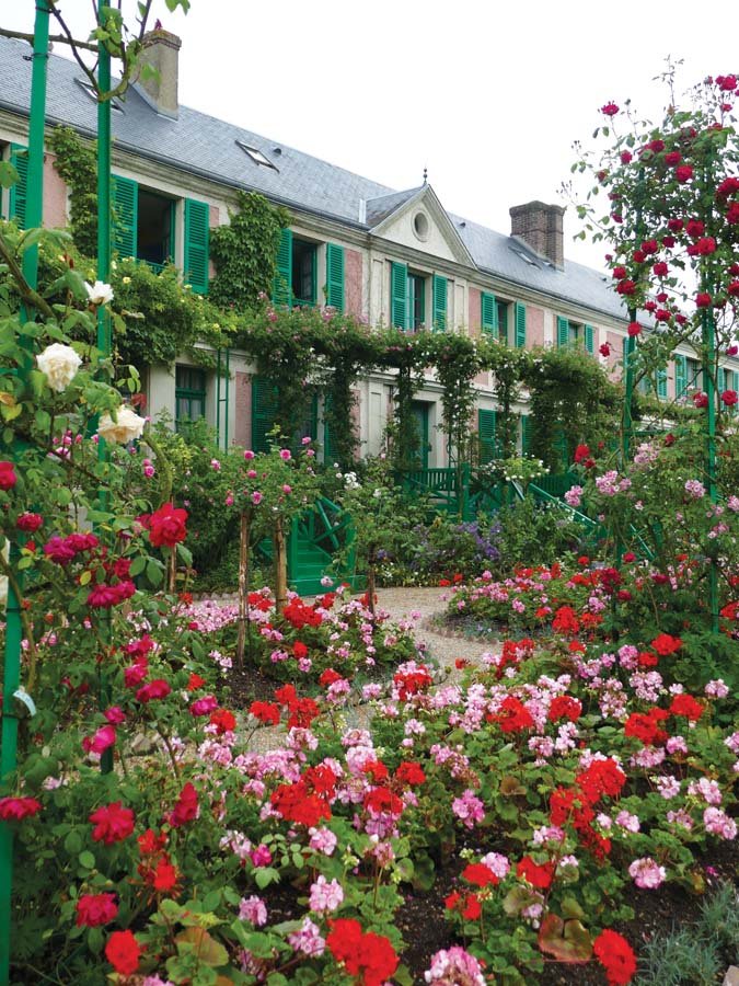  Claude Monet’s former home in Giverny has been preserved and transformed into a museum, where visitors&nbsp;can stroll the artist’s abode and wander his prized gardens.   Photos courtesy The House and gardens of Claude Monet – Giverny  