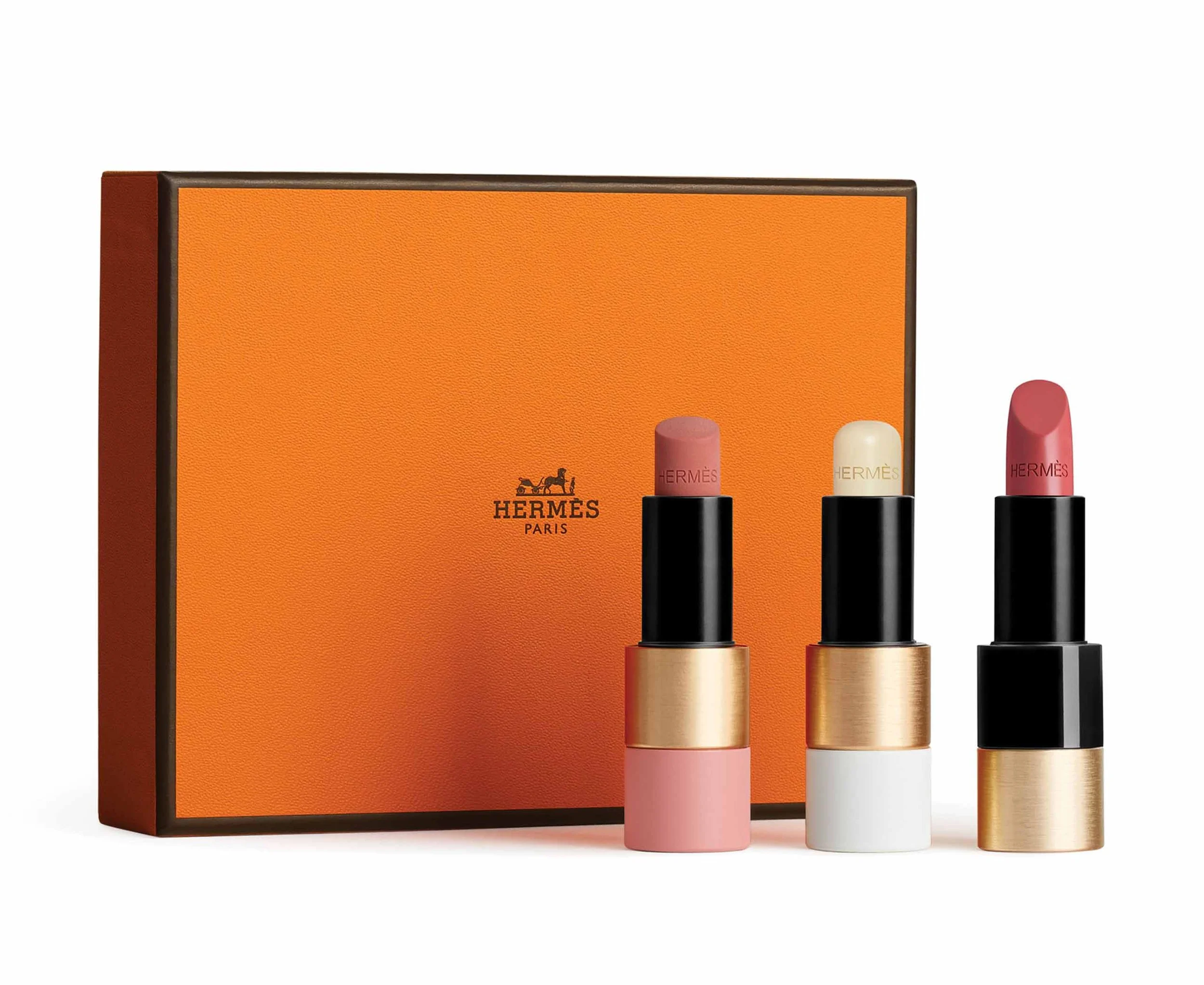   HERMÈS  Lip Trio Gift Set  $243 at    hermes.com   