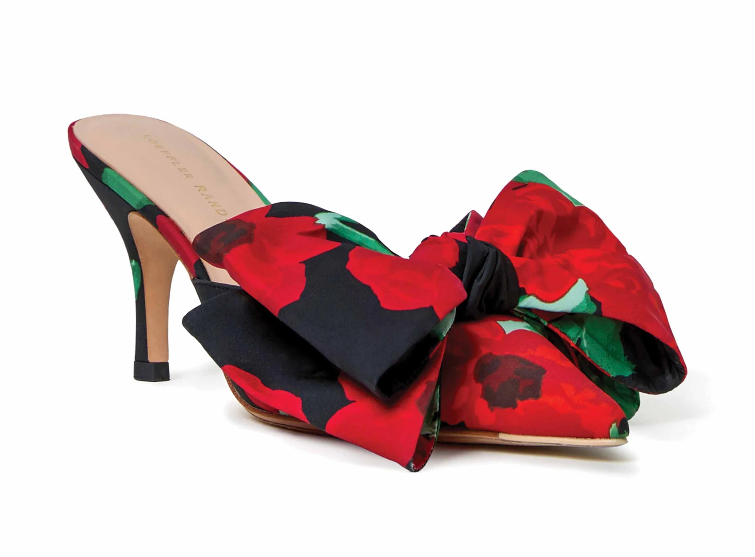   LOEFFLER RANDALL  Margot knotted bow pointed-toe mule $395 at Nordstrom 