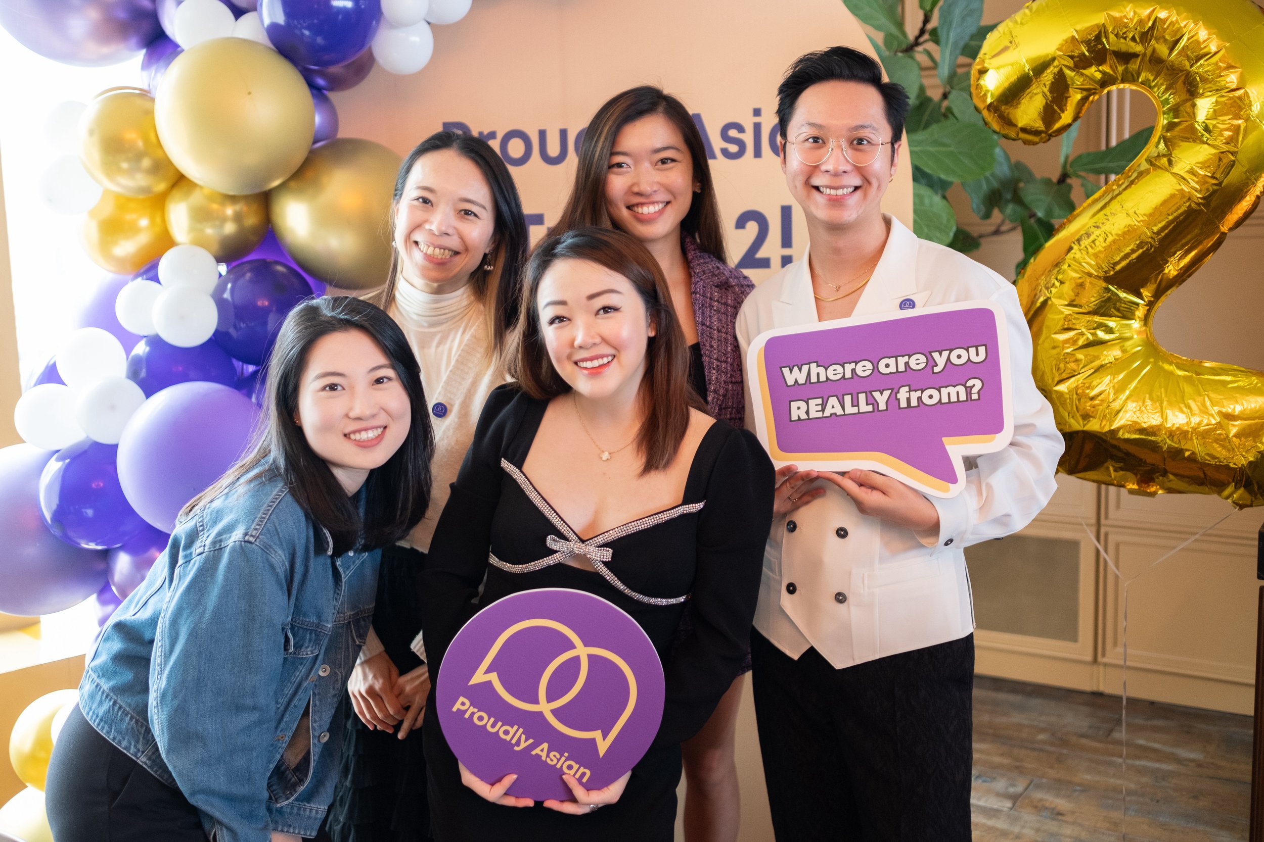  (L-R) Ivy Zeng, Fran Tam, Isabel Wong, Bonnie Zeng, Daniel Choy 