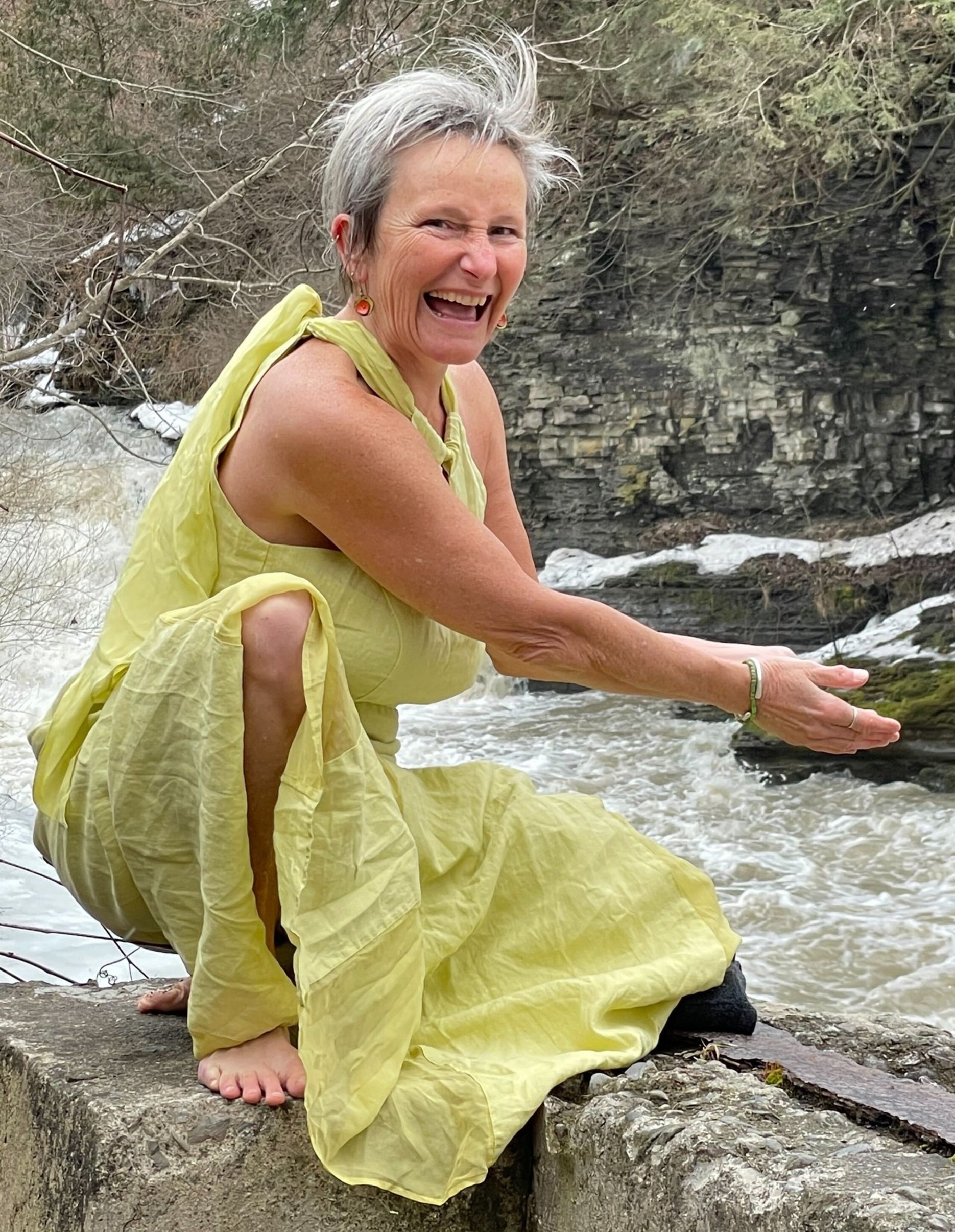 swim hole in dress offering
