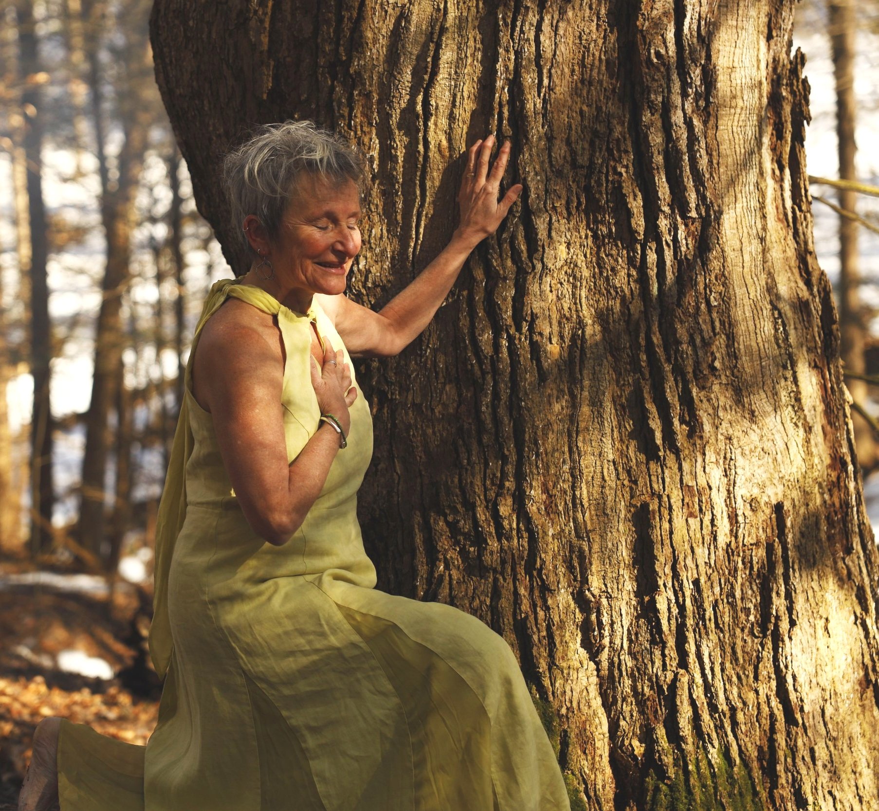 on my knees at grandmother oak