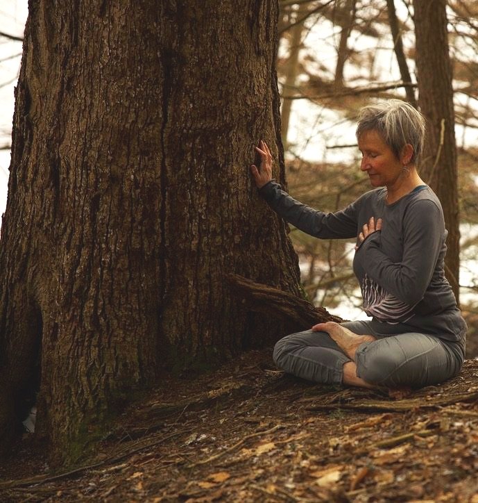 Granmother oak praying