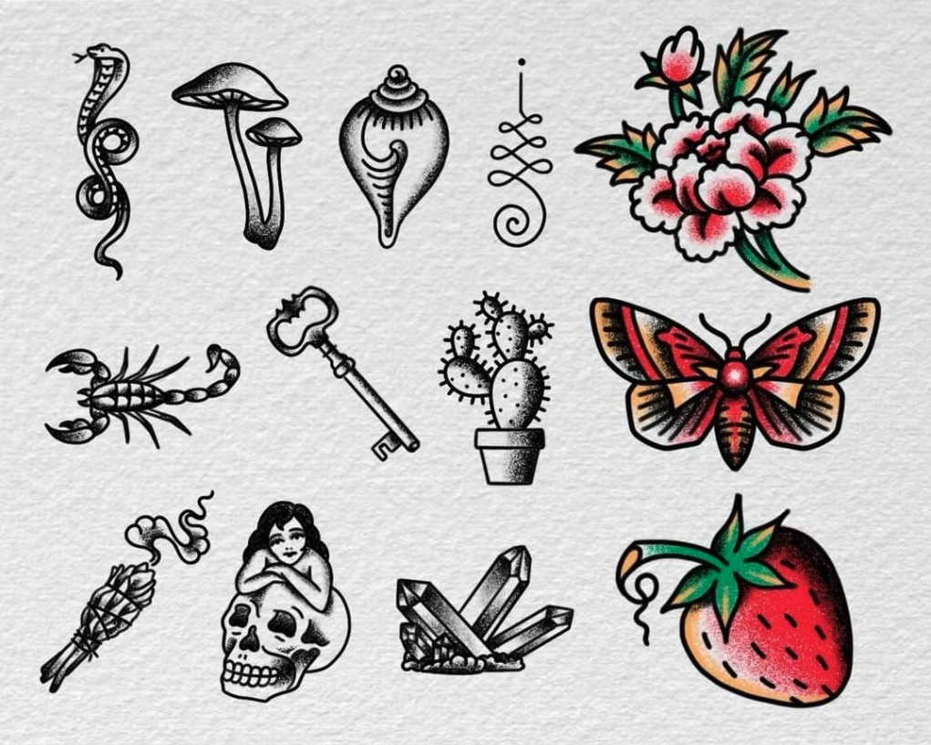 Long Beach Friday the 13th Flash Tattoos