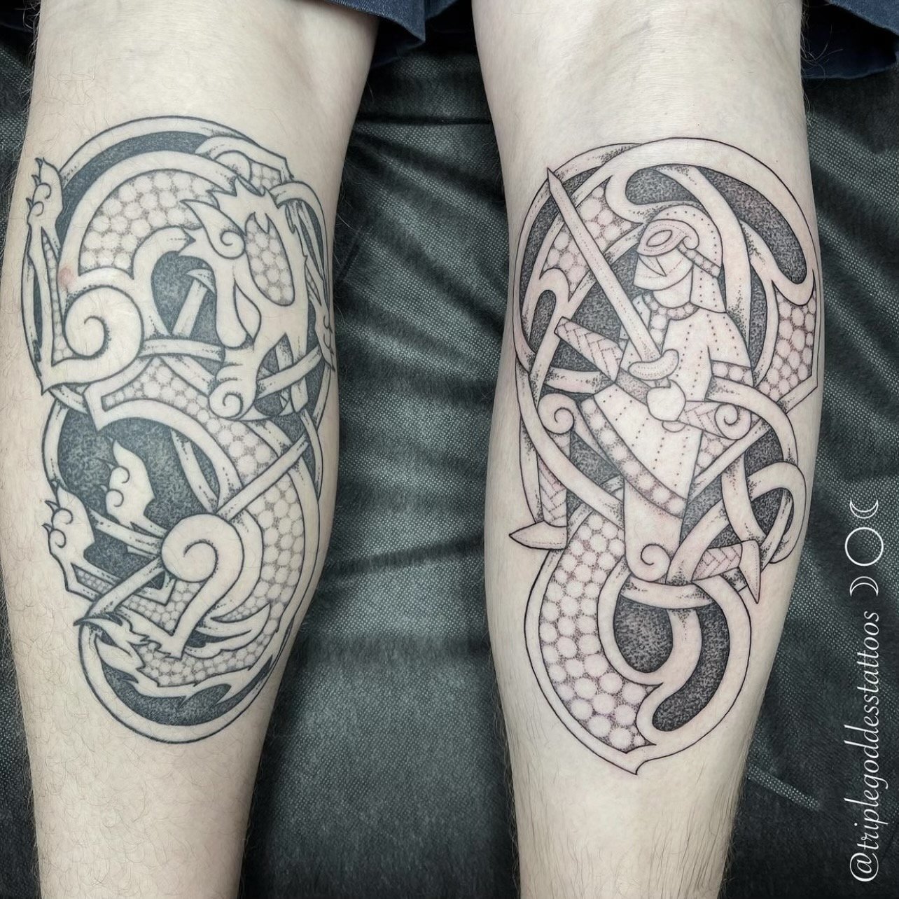 the variety of Harry Potter Tattoos — Another Deathly Hallows.