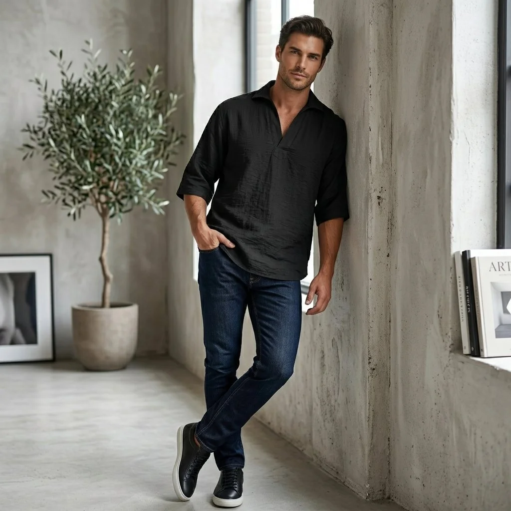 Men's Shirt - Black (3).png