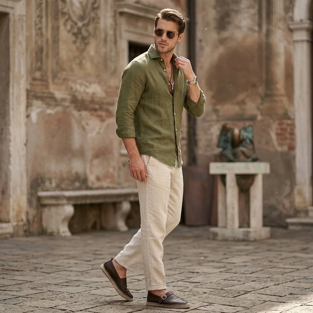 Linen Shirt (Olive) (1).png