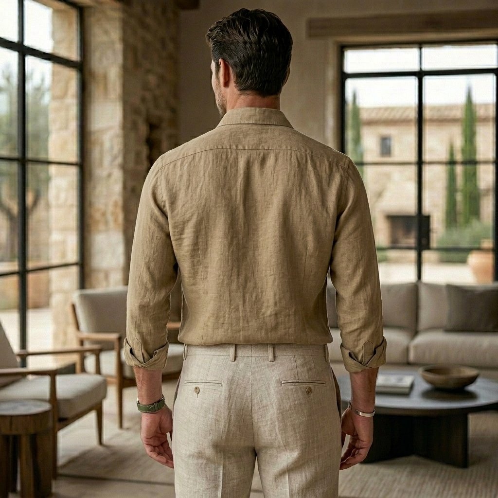 Linen Shirt (Khaki) (3).png
