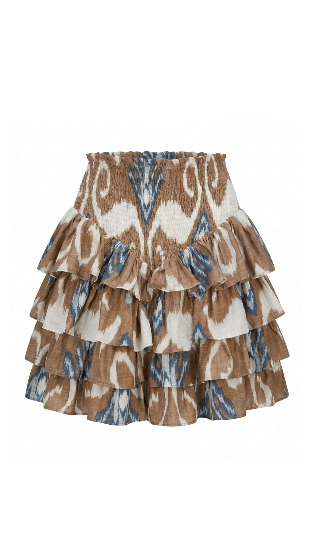 Ruffles Mini Skirt (Ikat)