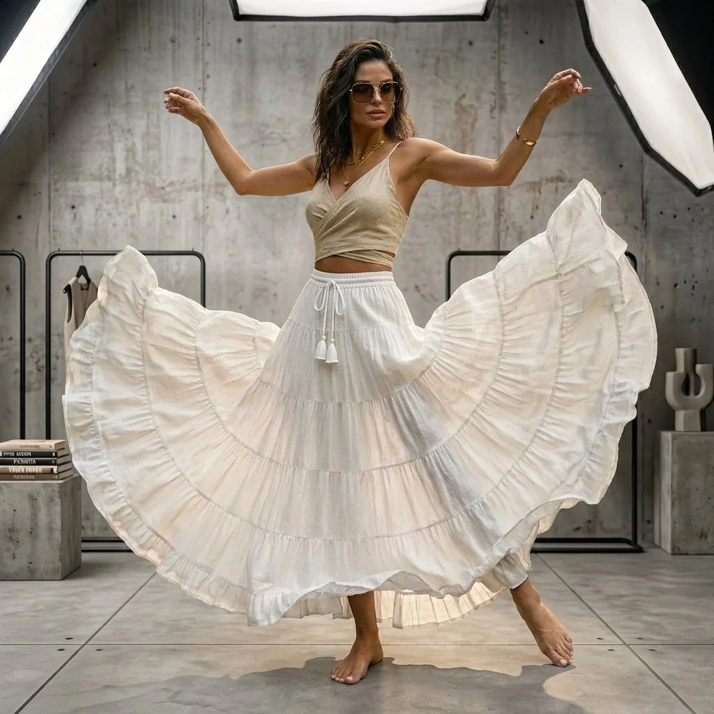 Diva Skirt - White (4).png