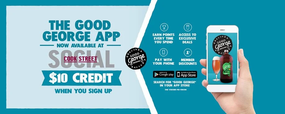 Good George brewing's new app is something to talk about!