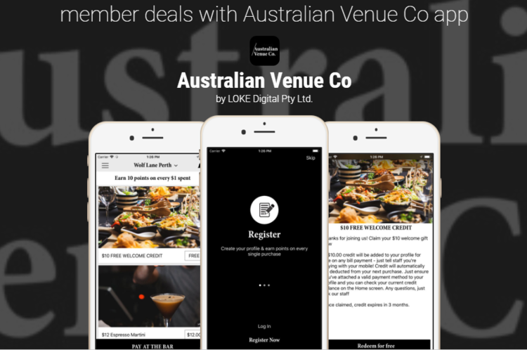 Australian Venue Co. launches their new loyalty app