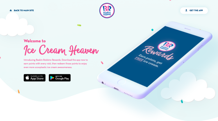 Baskin-Robbins goes mobile