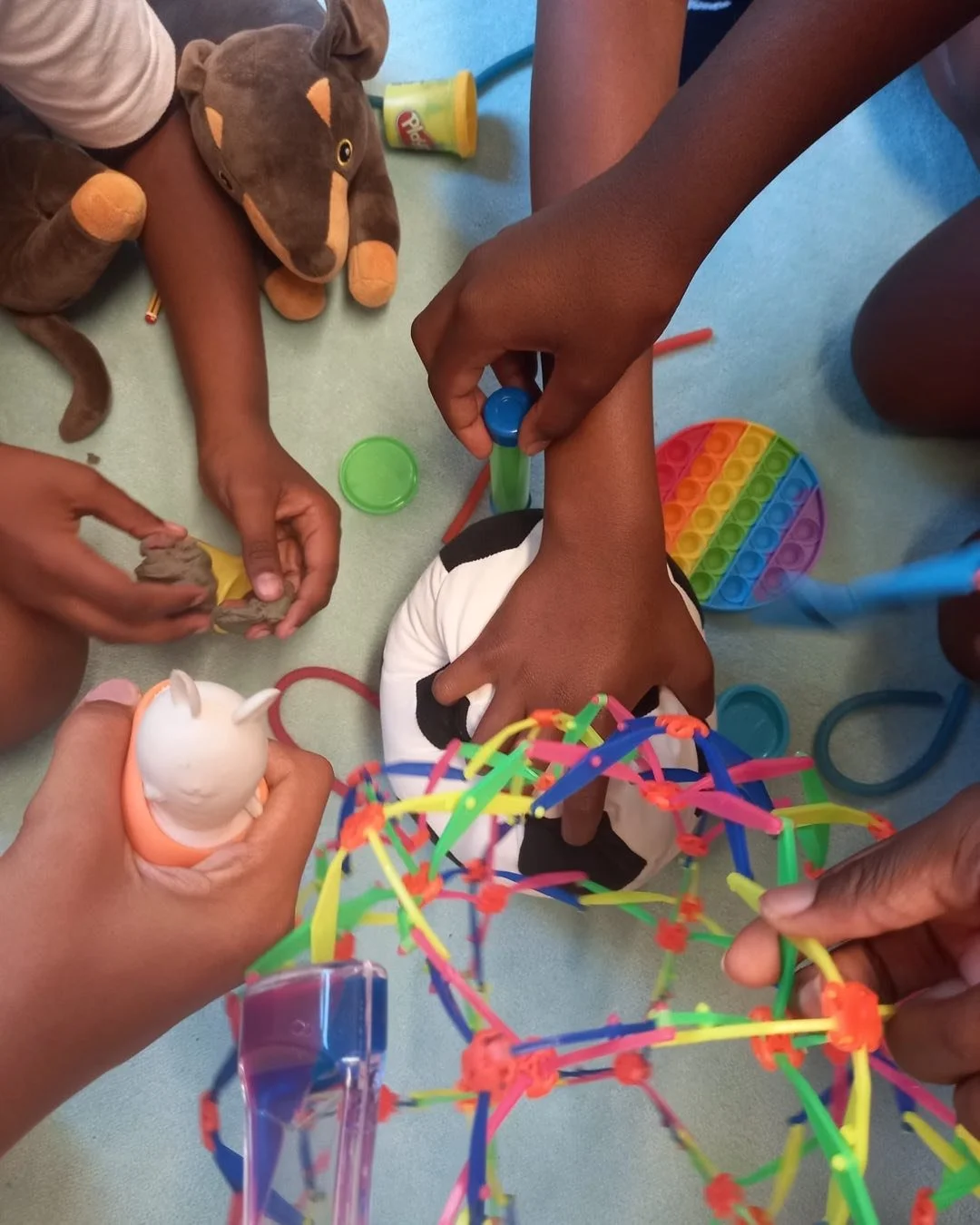 Having great fun in our Creative Release Group today&hellip; exploring big emotions