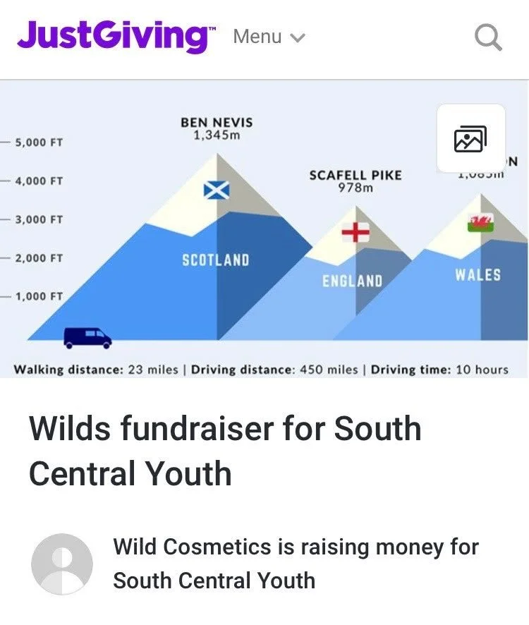 The Team at Wild are climbing the #threepeaks this week! There is still time to donate here; https://www.justgiving.com/page/wild-3peaks-scyouth#sharePage