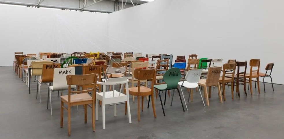 Mark Wallinger, Exhibition View, De Pont Museum, 2011. Detail 1.jpg