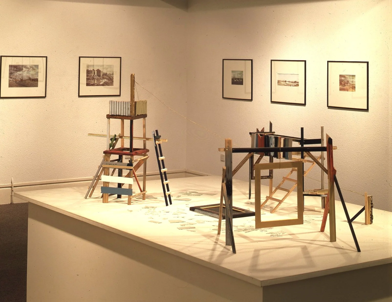 Mark Wallinger, Burgess Park, 1988 (exhibition view 2).jpg