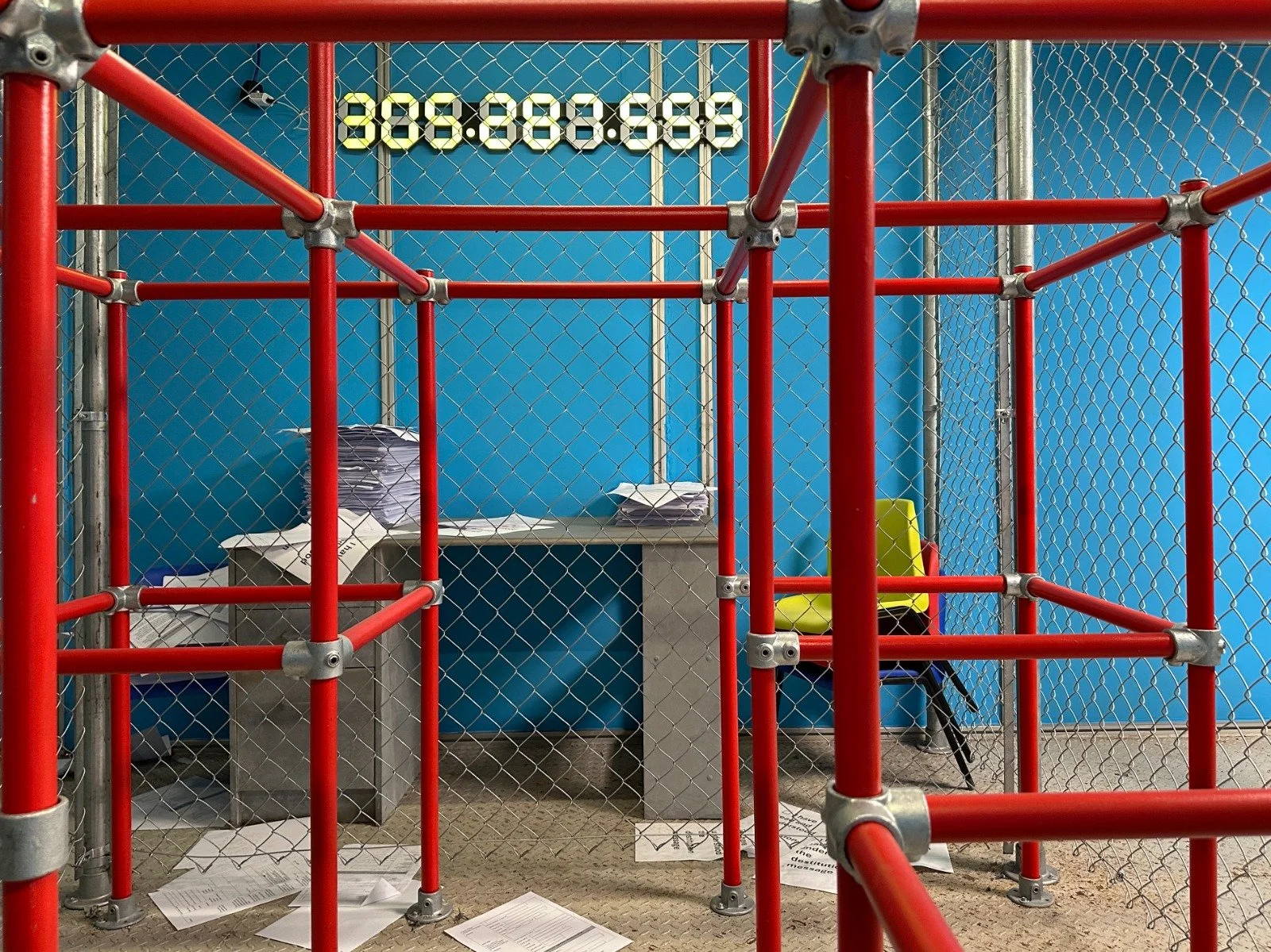 Mark Wallinger, Jungle Gym, 2025. Detail 3.jpeg