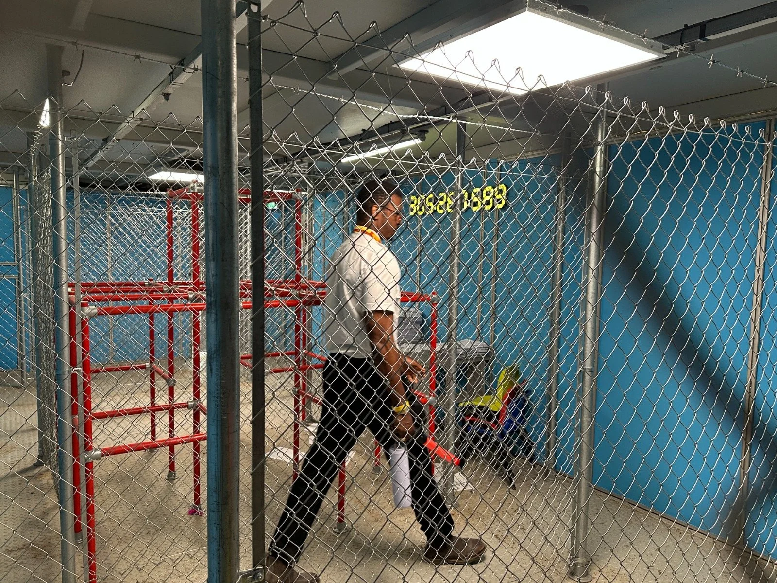 Mark Wallinger, Jungle Gym, 2025. Detail 1.jpeg