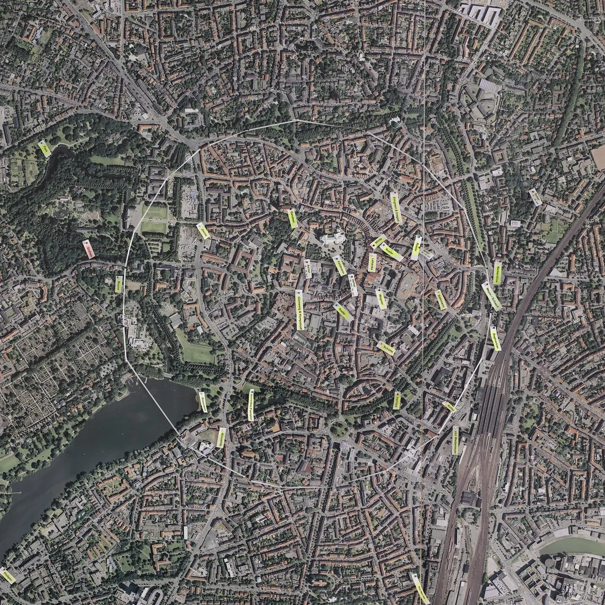 Mark Wallinger, Zone (Munster map small), 2007.jpg