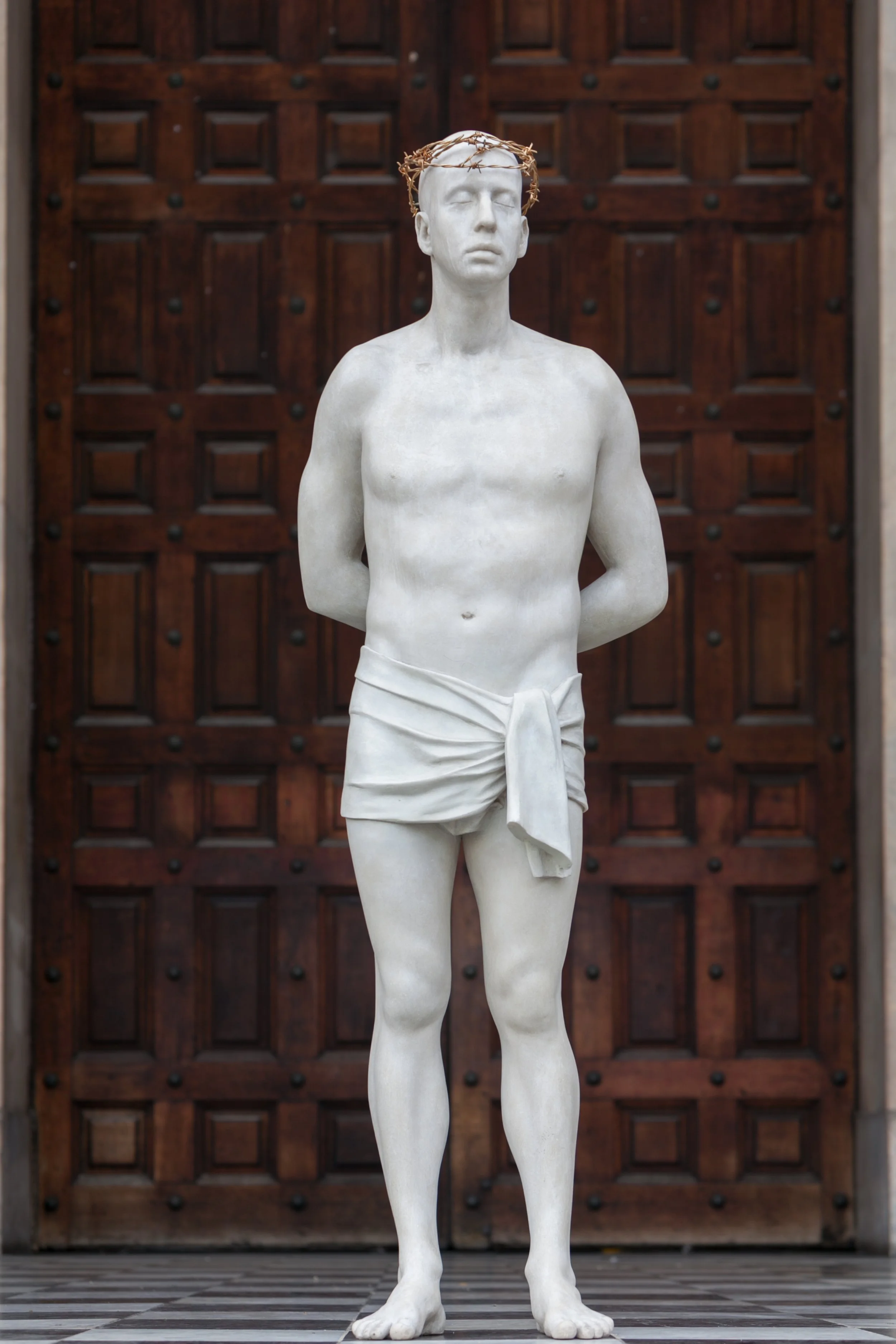 Mark Wallinger, Ecce Homo, St Paul’s Cathedral, 2017.jpg