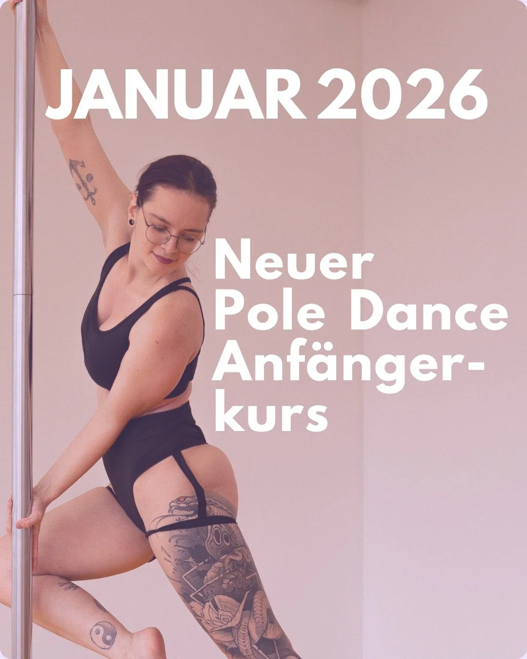 Neues Jahr, neues Gl&uuml;ck, neue Chancen!
Wir starten schon im neuen Jahr mit einer tollen Neuigkeit: es wird eine neue Pole Dance Anf&auml;ngerklasse geben! Juppiiieeee!

Startschuss ist der 10. Januar um 11:15 Uhr.

Da das neue Jahr schon bald vo