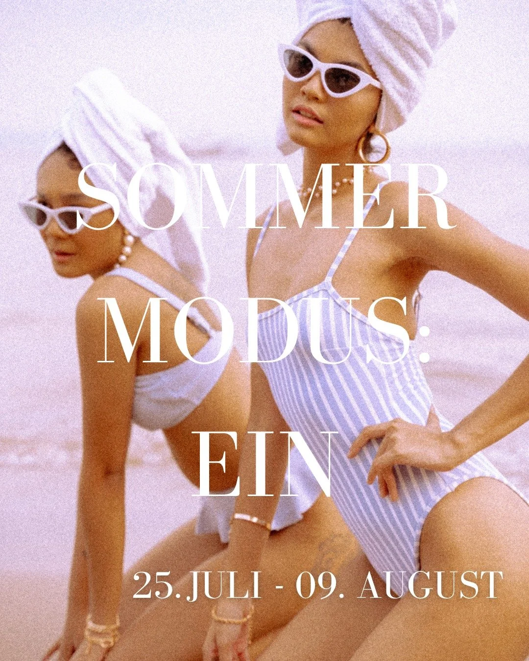☀️ Sommerferienschliessung☀️

Damit ihr eure Termine fr&uuml;hzeitig planen k&ouml;nnt, m&ouml;chten wir euch bereits heute &uuml;ber unsere Sommerferienschliessung informieren:

📅
Vom 25. Juli bis 9. August 2026 bleibt unser Studio geschlossen.
Ab 