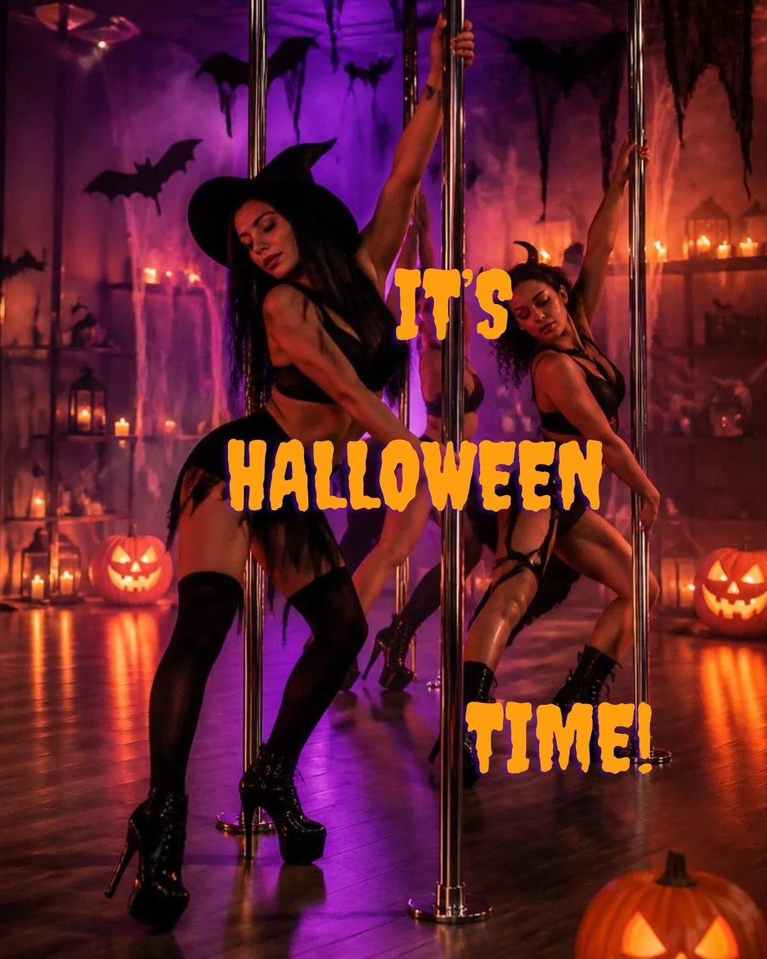 🎃 SPOOKY &amp; SEXY 👻
Es ist wieder Halloween Zeit! 🖤

Am 31.10.2026 erwartet dich eine spooky &amp; sexy Pole Dance Choreo &ndash; irgendwo zwischen Hexe, Vamp, Catwoman und Dark Goddess✨

Zieh dich passend zum Halloween-Vibe an und bring gerne e