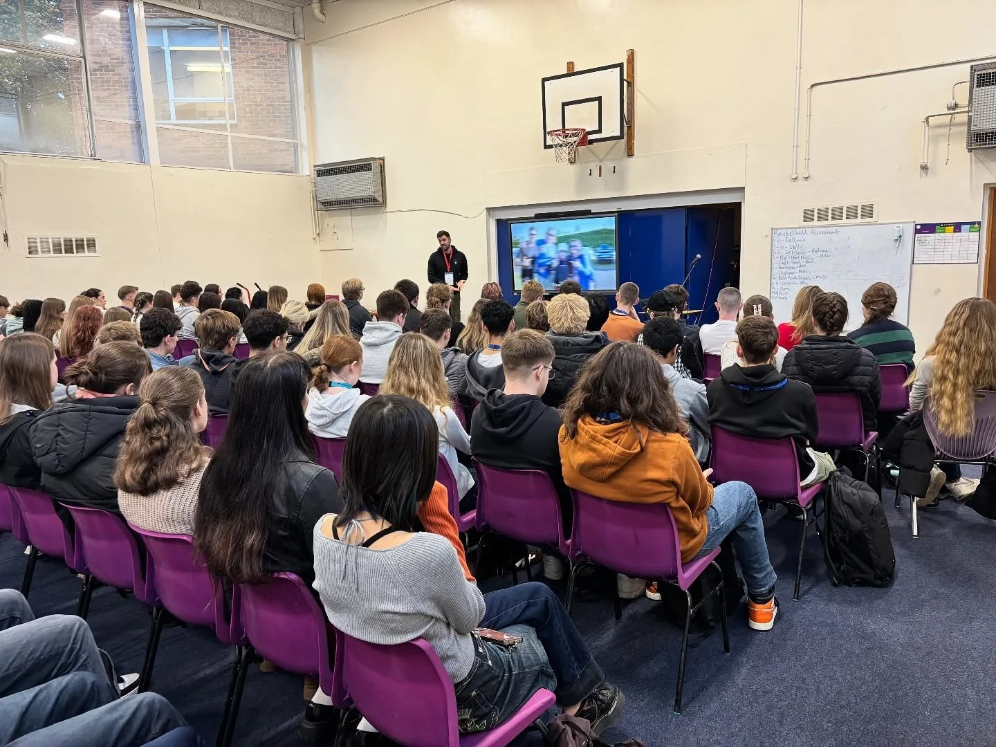 🧠💥 YOU, ME &amp; ADHD hit All Saints School in York today and WOW!

What an emotional, powerful &amp; unfiltered chat with the Sixth Formers! 💭🔥

We went deep, talking time blindness, focus paralysis, overwhelm &amp; the reality of living with AD
